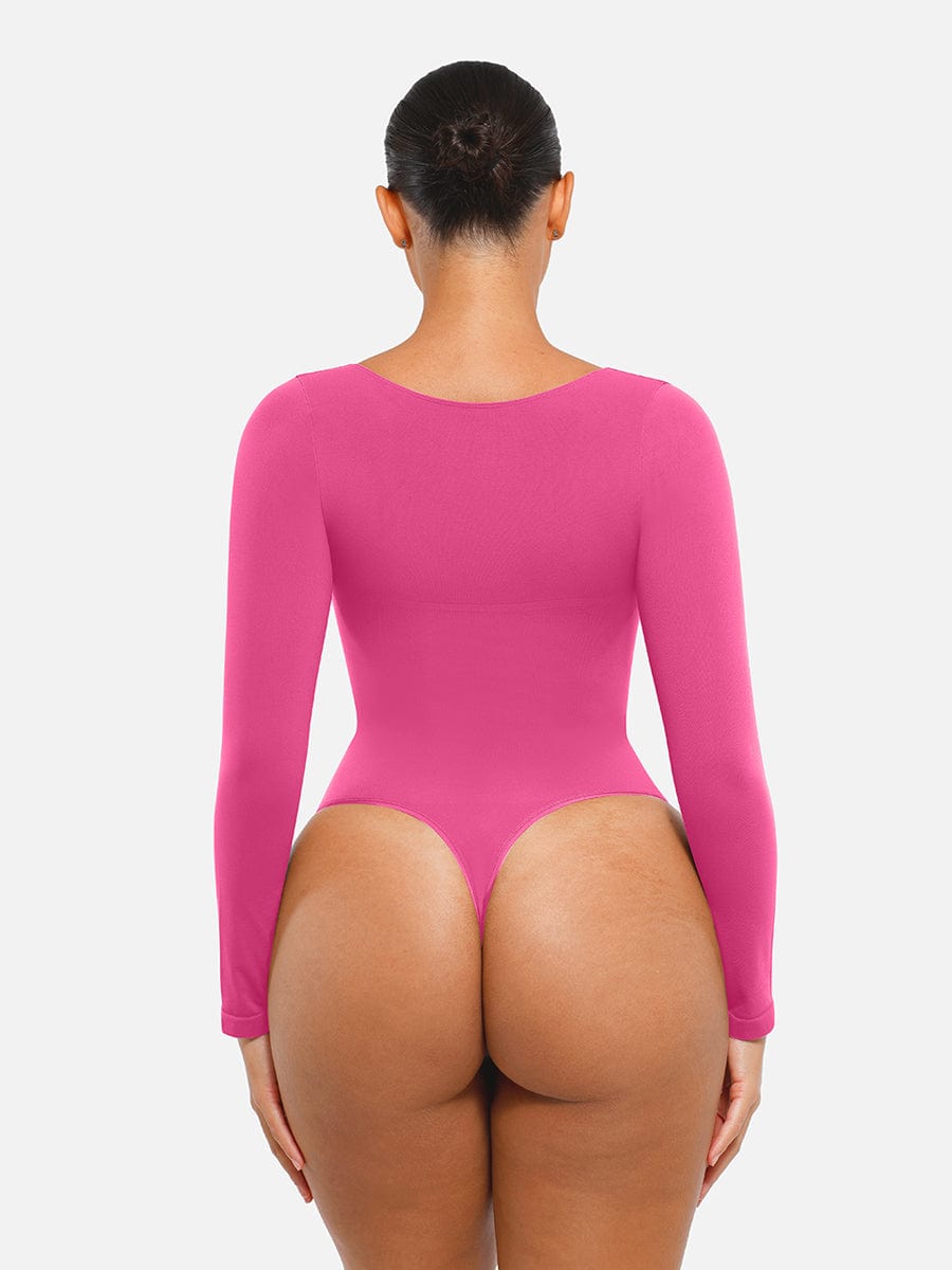 MT240067 — Body string gainant sans coutures à manches longues