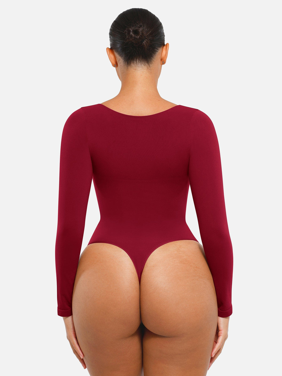MT240067 — Body string gainant sans coutures à manches longues