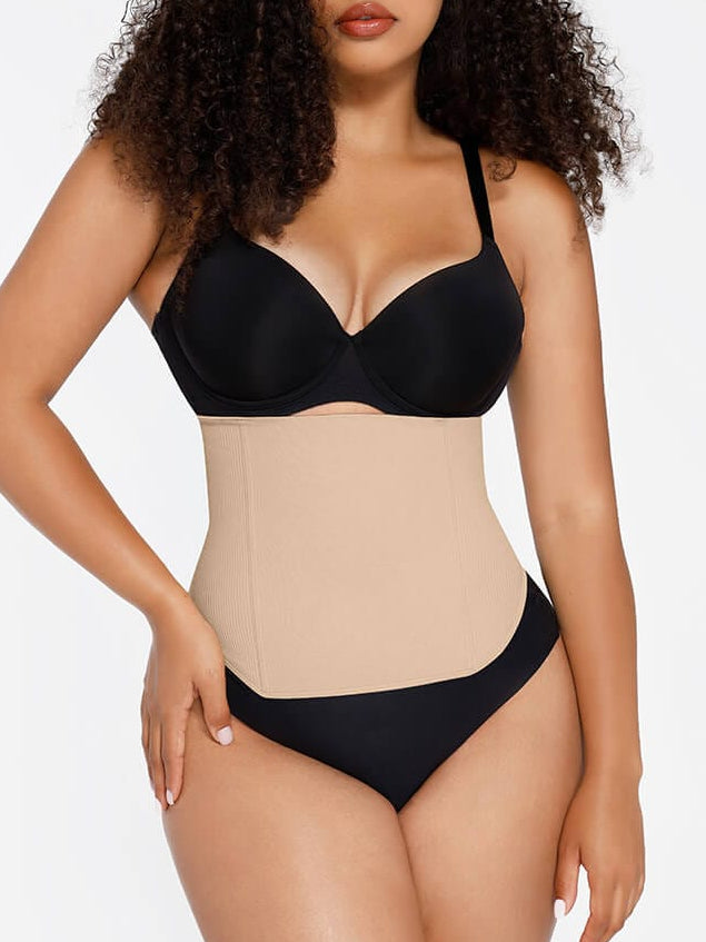 MT240108 — Ceinture gainante sans coutures avec 4 baleines en acier