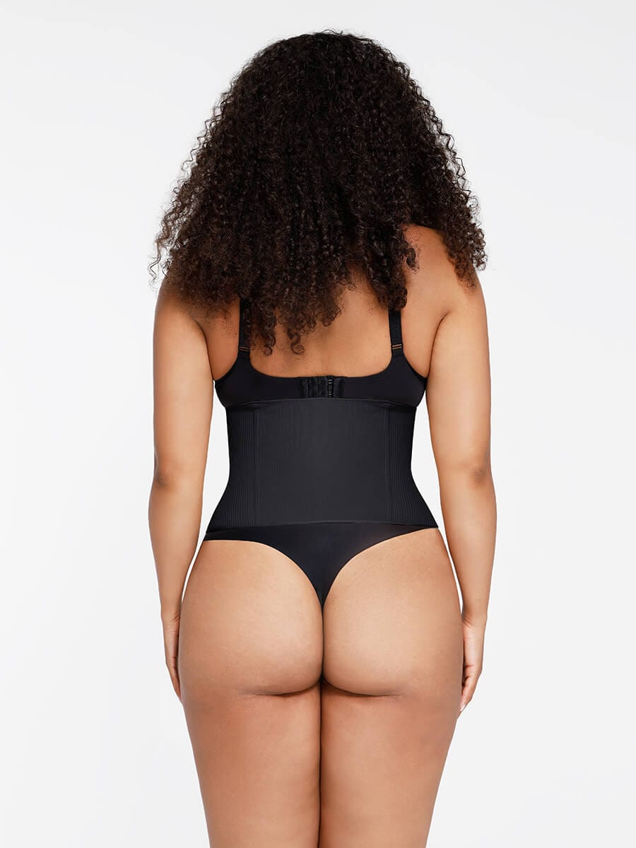 MT240108 — Ceinture gainante sans coutures avec 4 baleines en acier