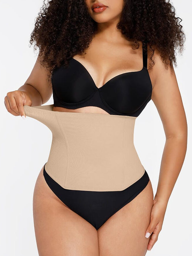 MT240108 — Ceinture gainante sans coutures avec 4 baleines en acier