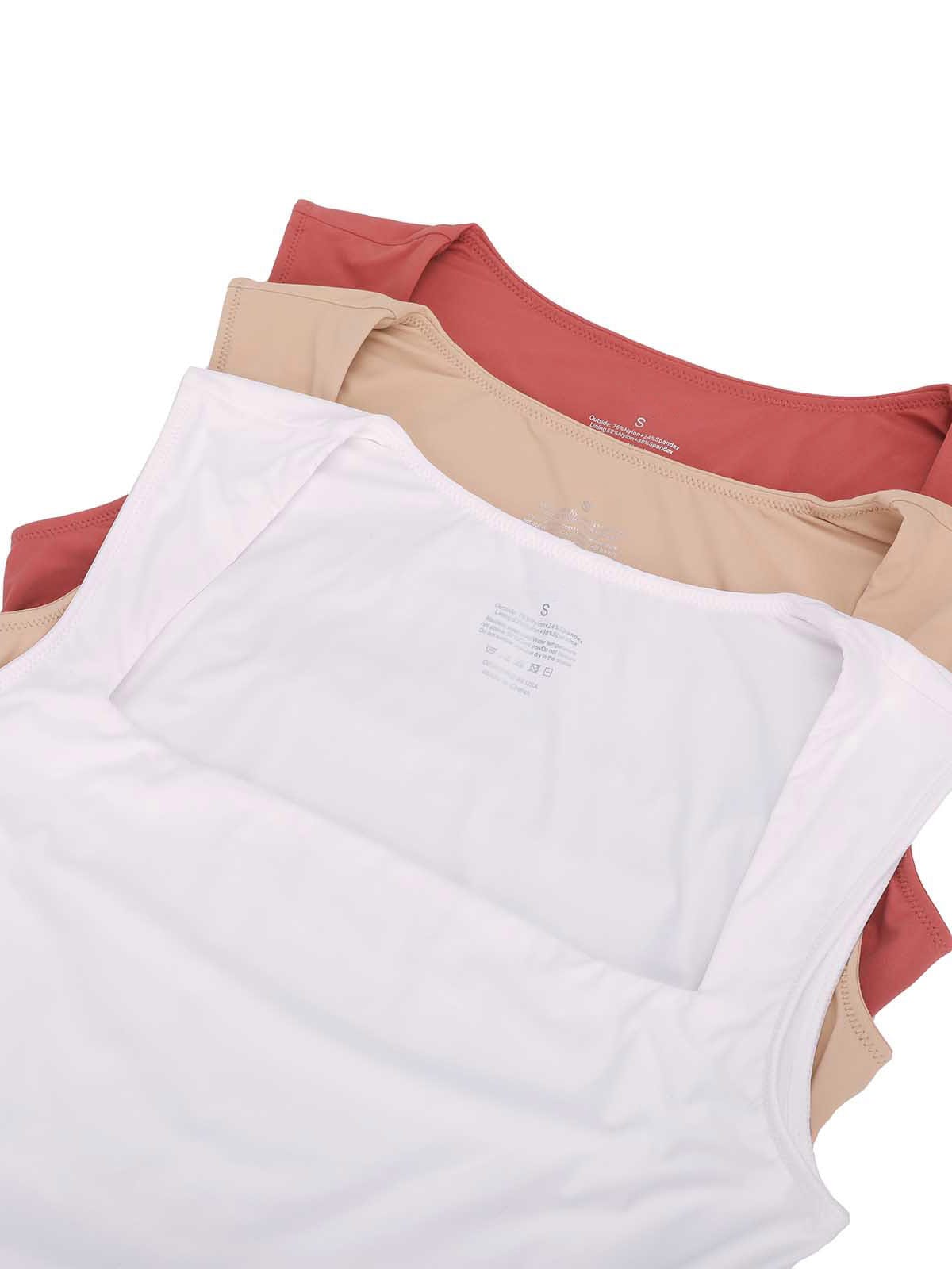 Cloud Soft Sleeveless Square-Neck Shaping Bodysuit