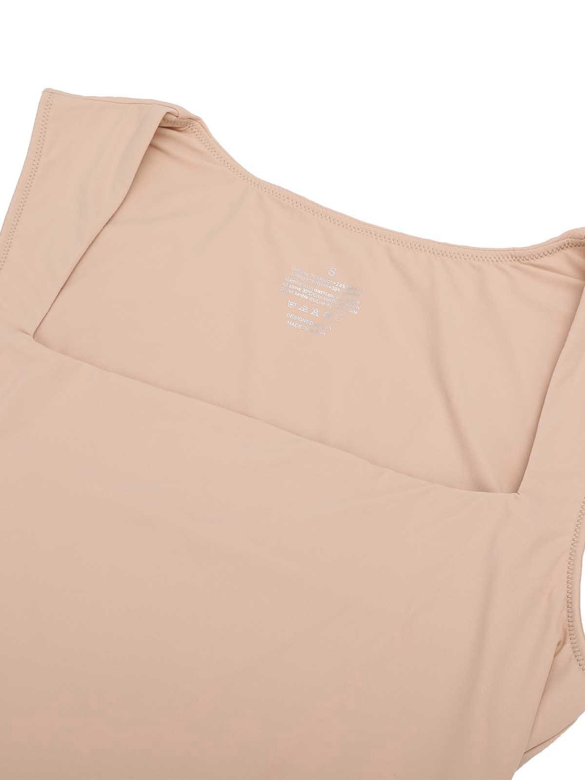 Cloud Soft Sleeveless Square-Neck Shaping Bodysuit