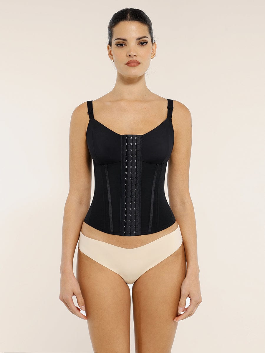 MT250013 — Gilet gainant avec maintien poitrine et 7 baleines en acier