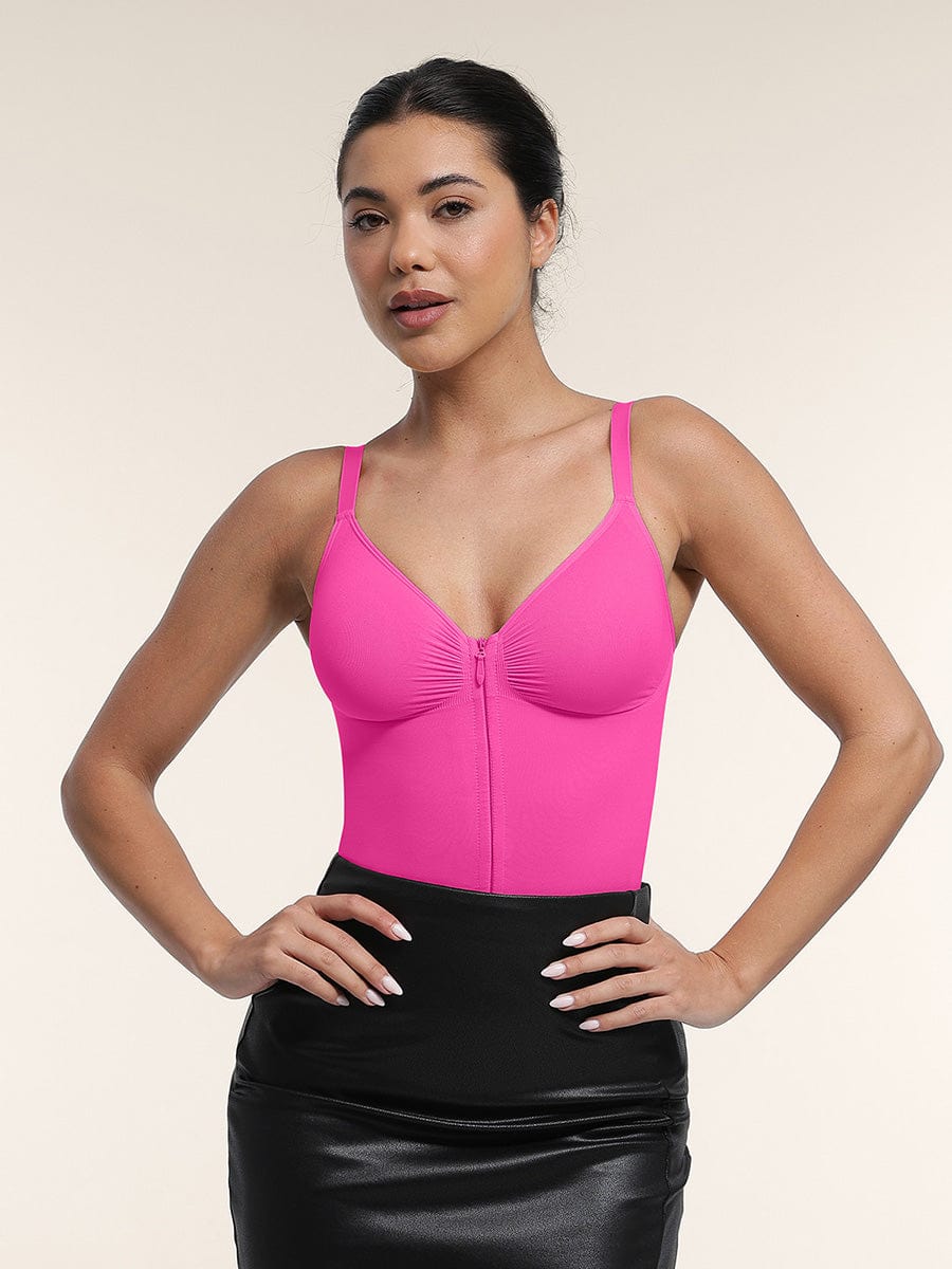 MT250053 — Seamless Plunge Shaping Bodysuit — Upgraded Style