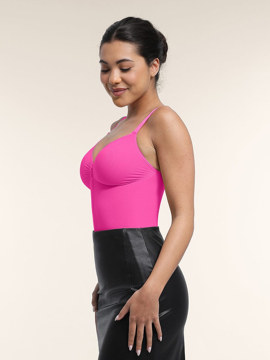 MT250053 — Seamless Plunge Shaping Bodysuit — Upgraded Style