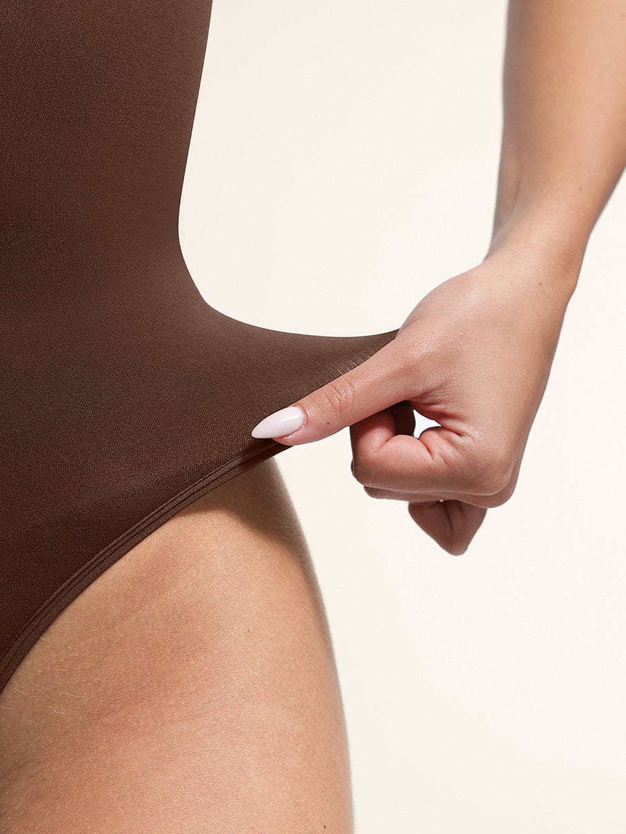 MT250053 — Seamless Plunge Shaping Bodysuit — Upgraded Style