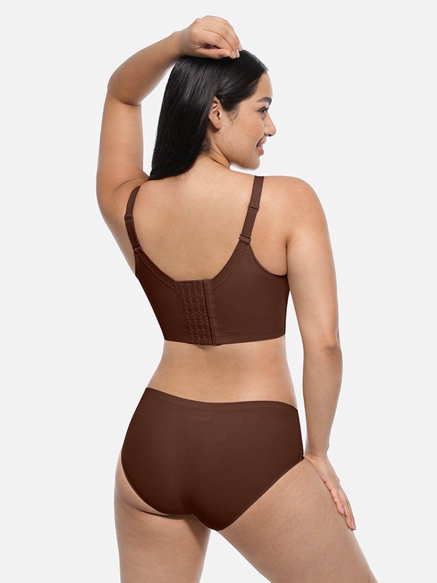 Soutien-gorge sculptant brun à armatures — Gen4