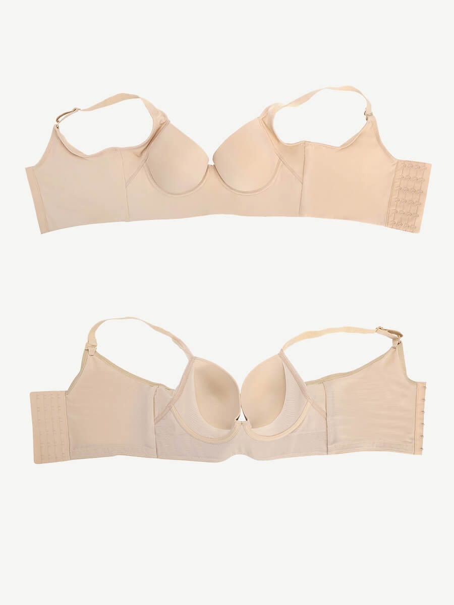 Soutien-gorge sculptant beige à armatures — Gen4