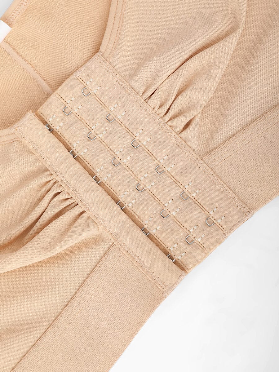 Soutien-gorge à fermeture frontale trois rangées