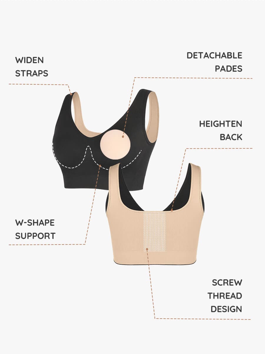 Soutien-gorge réversible sans armatures