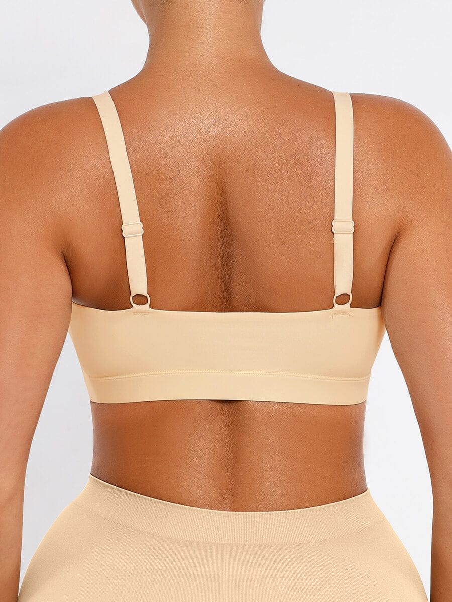 Bralette confort à bretelles réglables