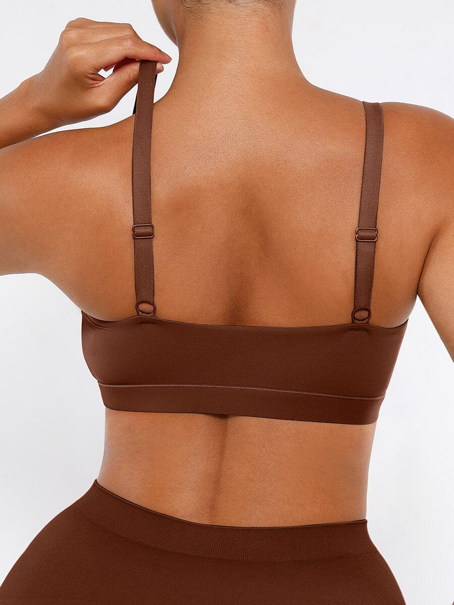 Bralette confort à bretelles réglables