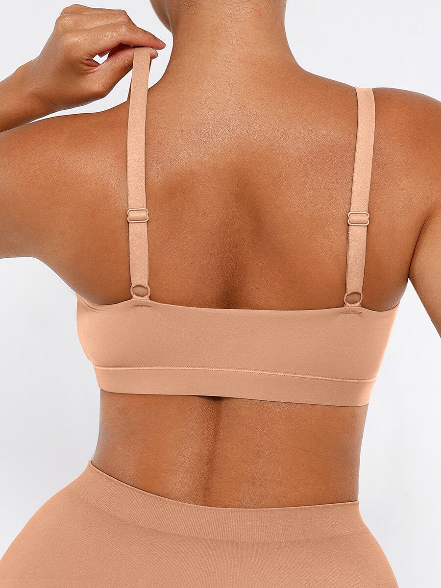 Bralette confort à bretelles réglables