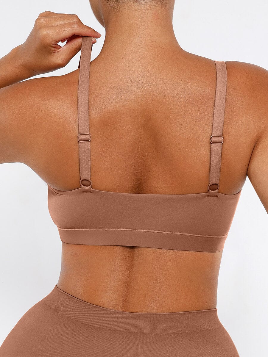 Bralette confort à bretelles réglables