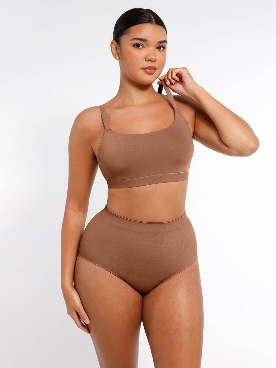 Bralette confort à bretelles réglables
