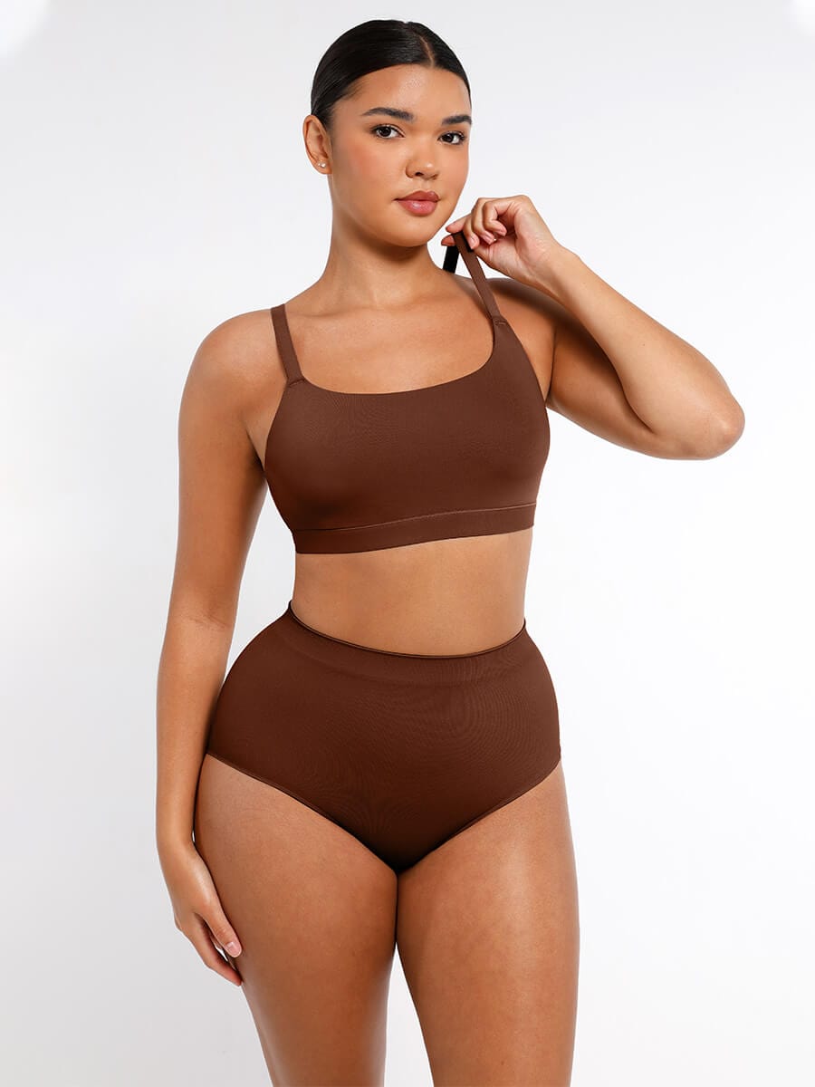 Bralette confort à bretelles réglables