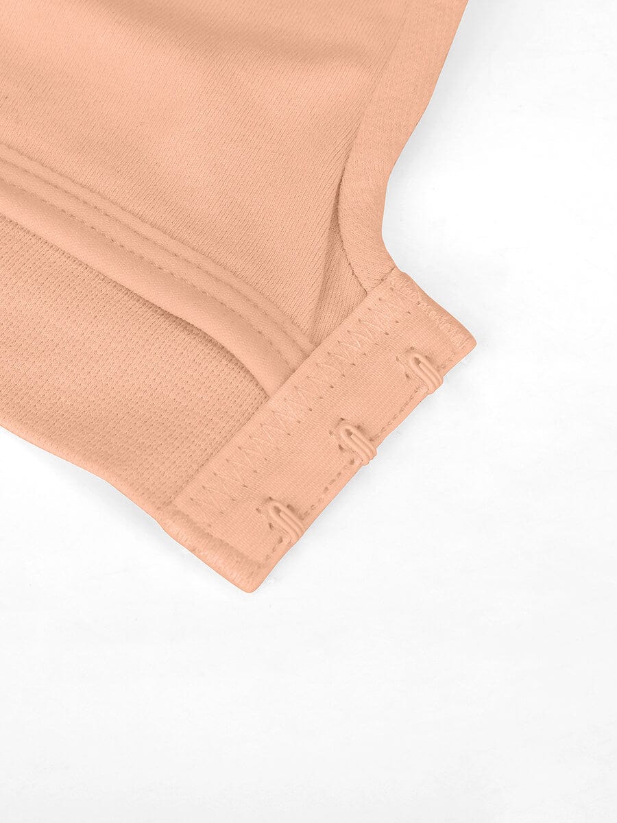 Soutien-gorge gainant sans armatures à bretelles amovibles