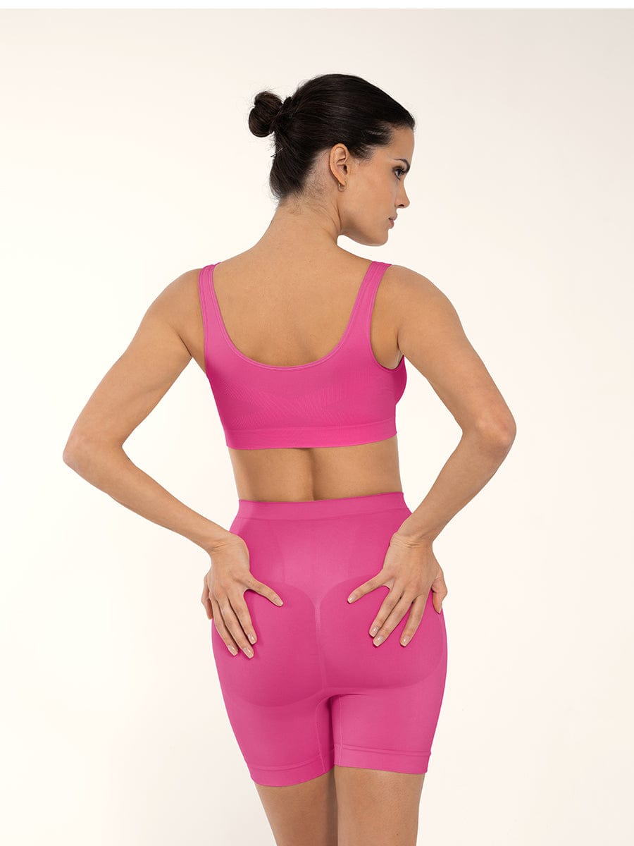 Bralette gainante sans coutures à dos large