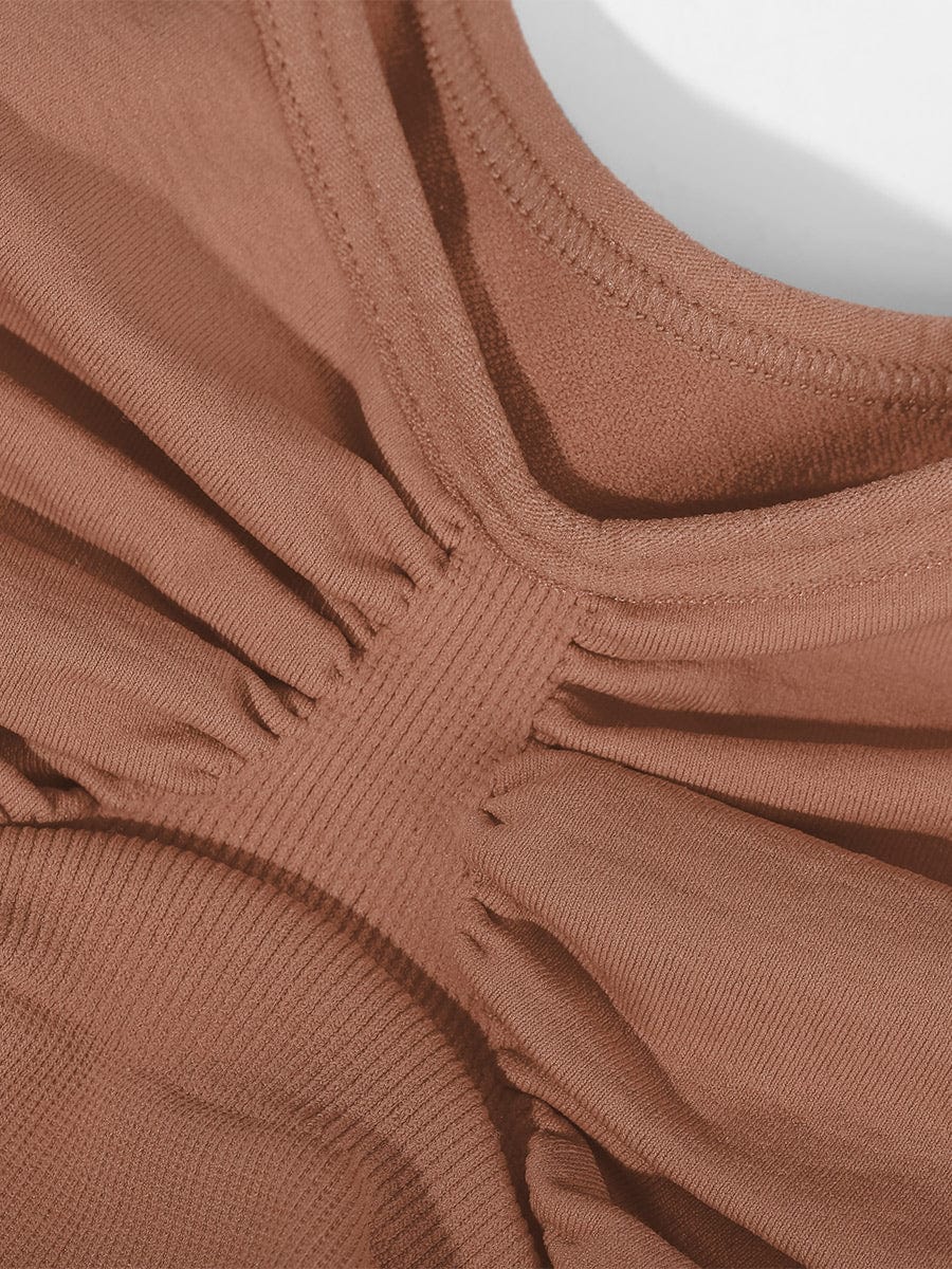 Bralette gainante sans coutures à dos large