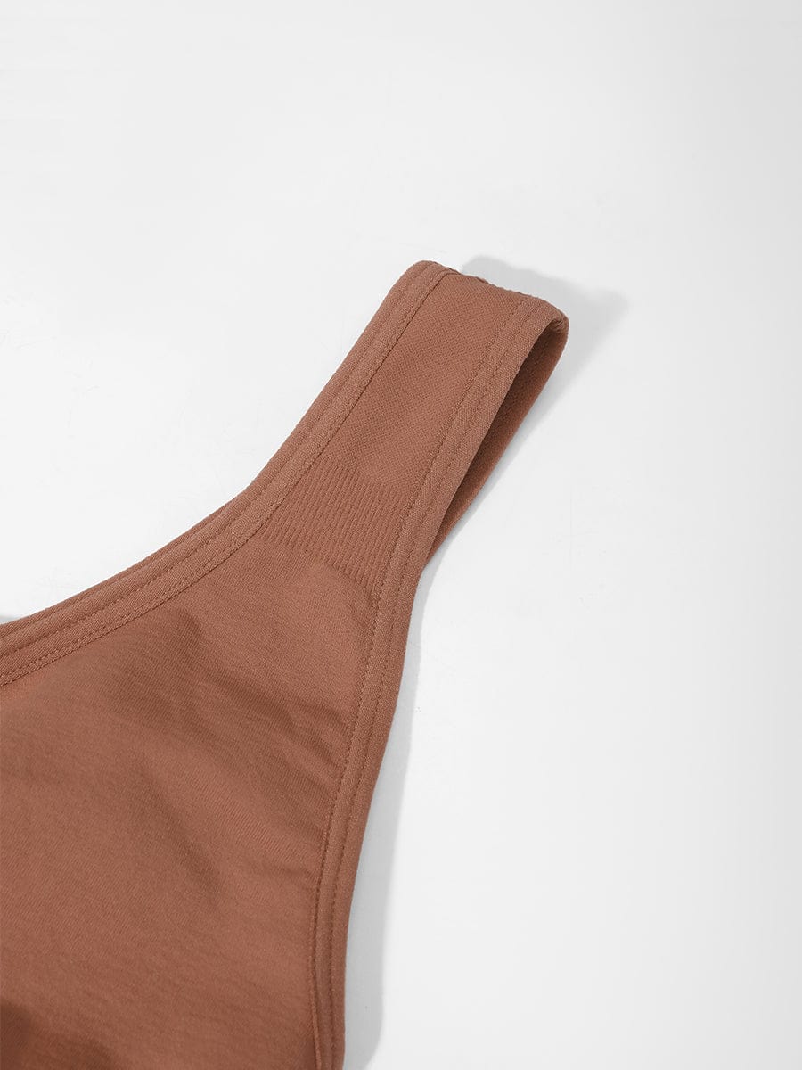 Bralette gainante sans coutures à dos large