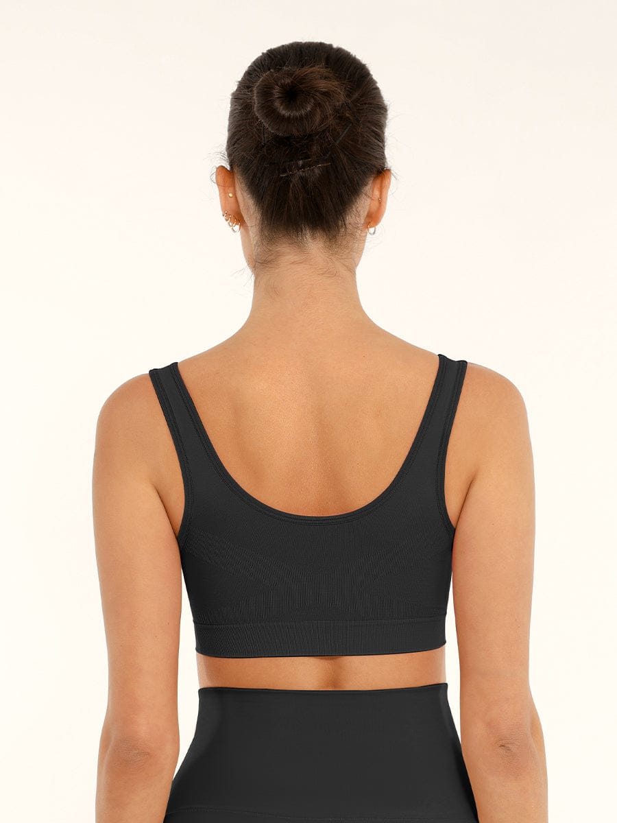 Bralette gainante sans coutures à dos large