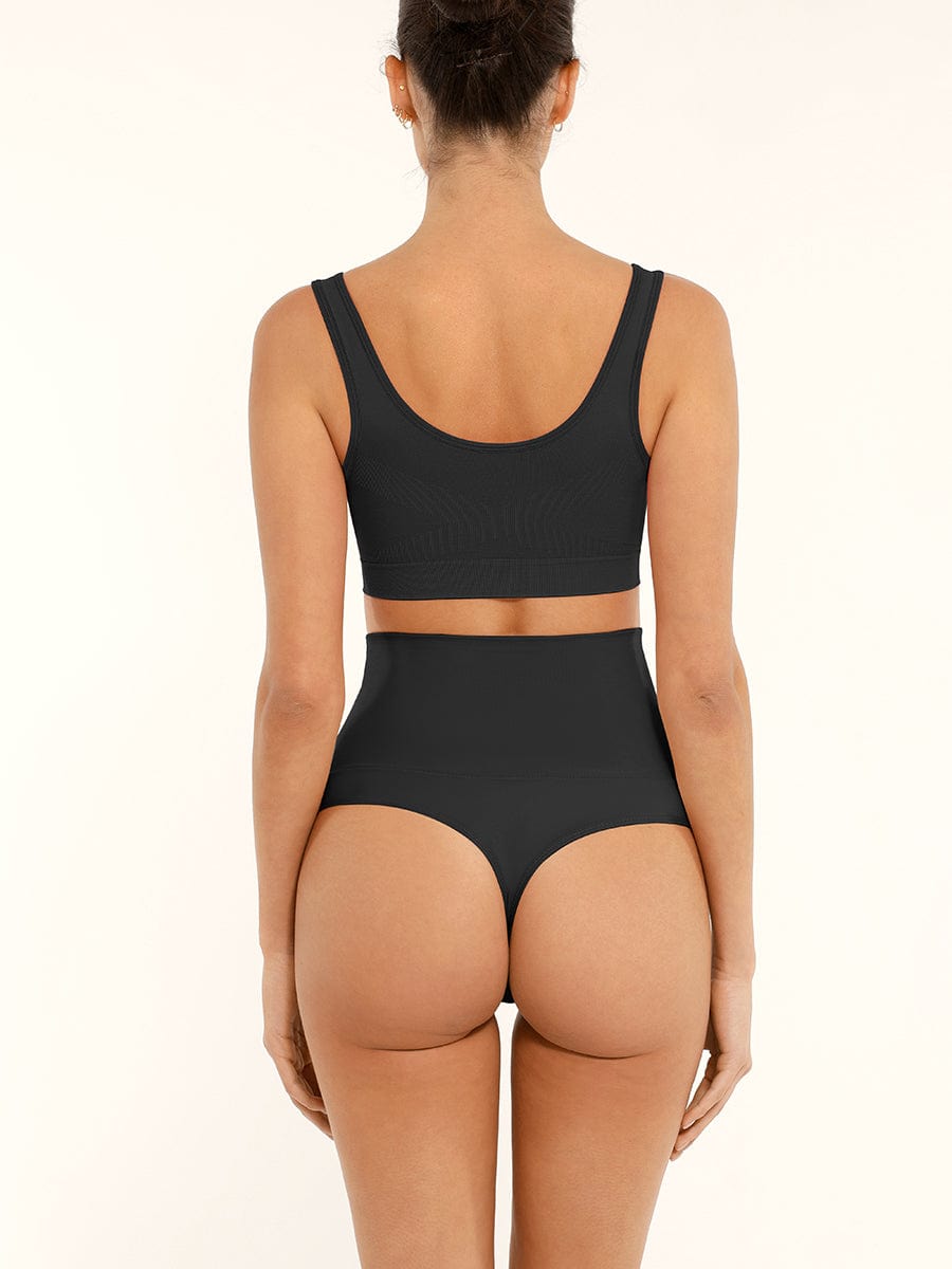 Bralette gainante sans coutures à dos large