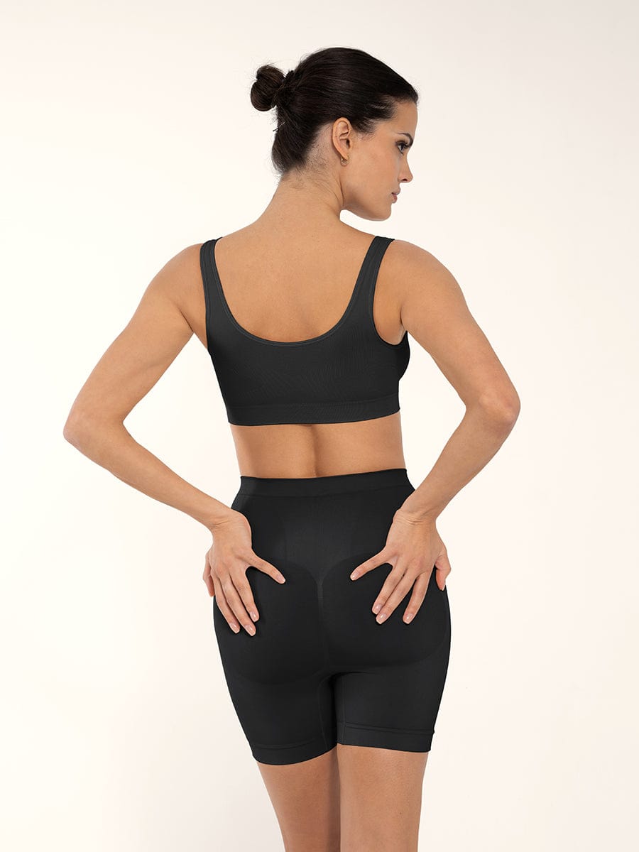 Bralette gainante sans coutures à dos large