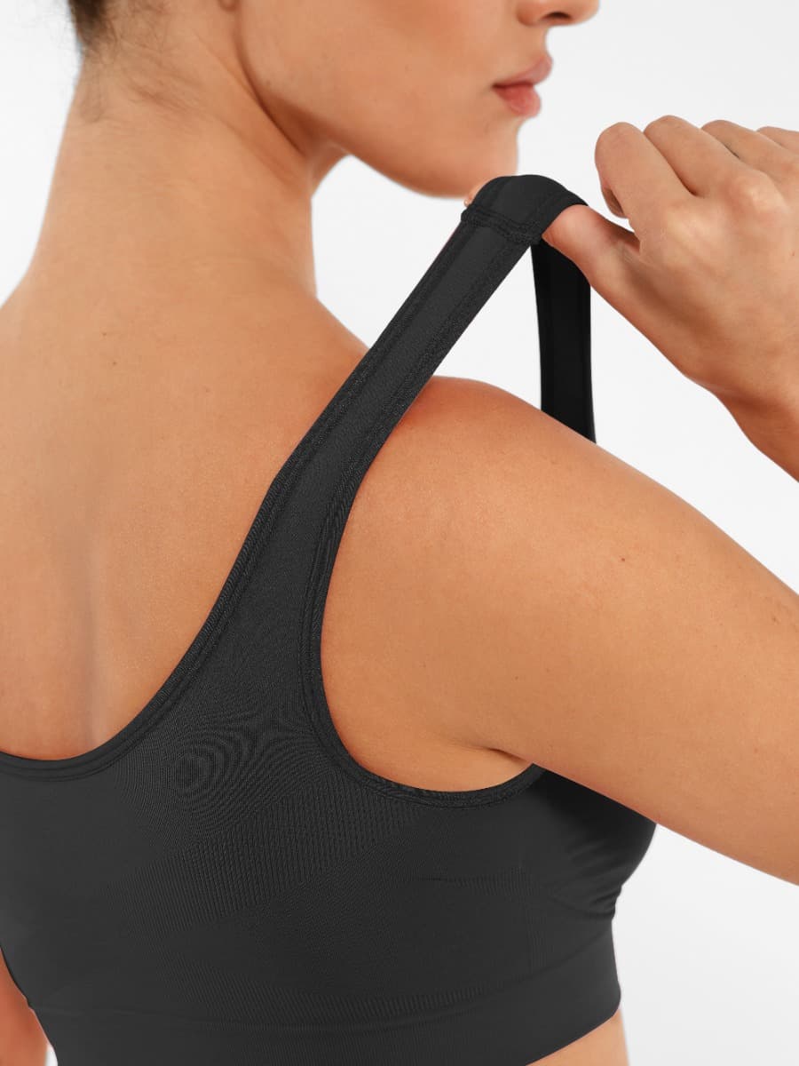Bralette gainante sans coutures à dos large