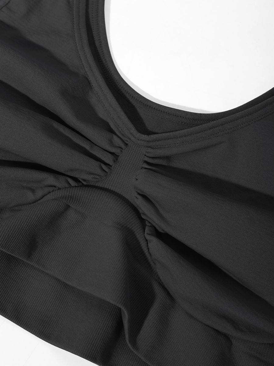Bralette gainante sans coutures à dos large