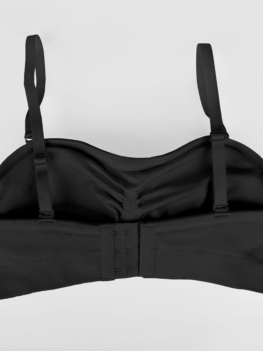 Soutien-gorge bandeau sans armatures à coussinets amovibles