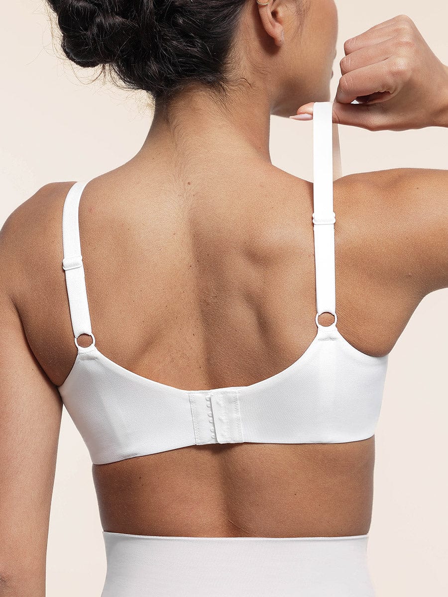 Soutien-gorge couvrant à armatures en maille extensible