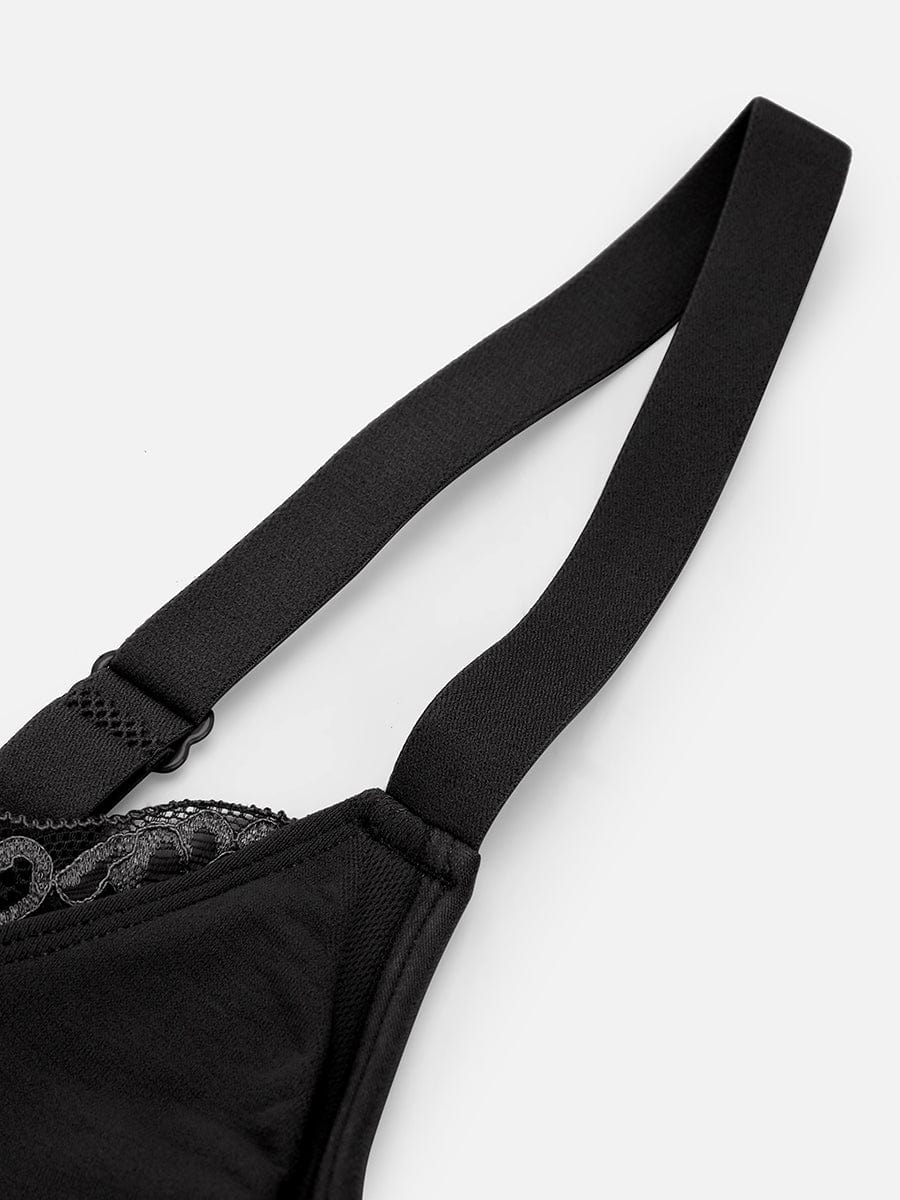 Bralette sans coutures à encolure arrondie