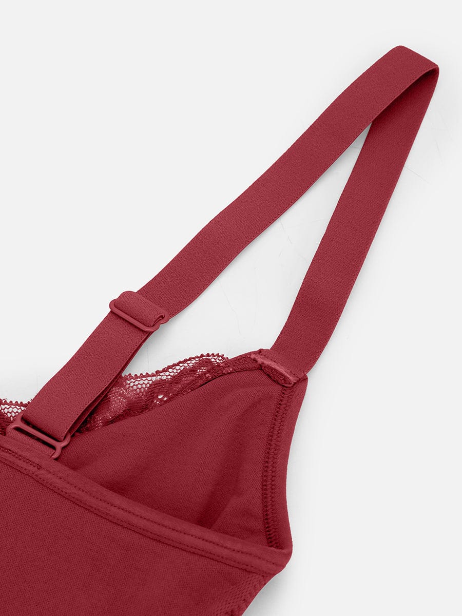Bralette sans coutures à encolure arrondie