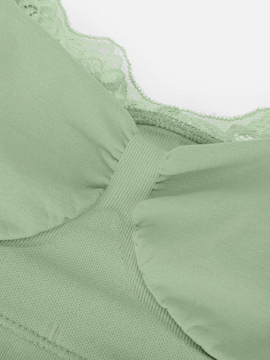 Bralette sans coutures à encolure arrondie