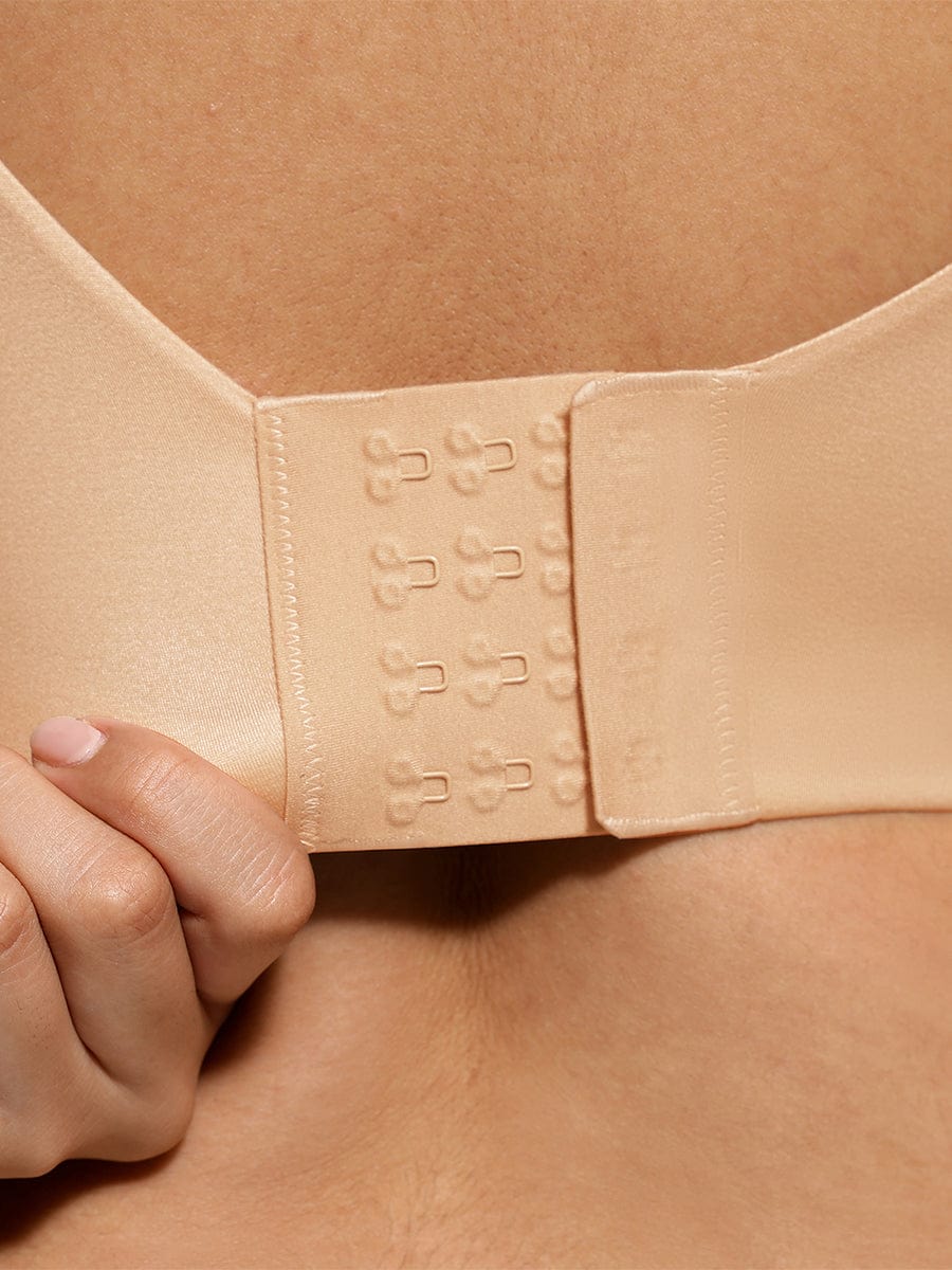 Soutien-gorge push-up demi-bonnet sans armatures