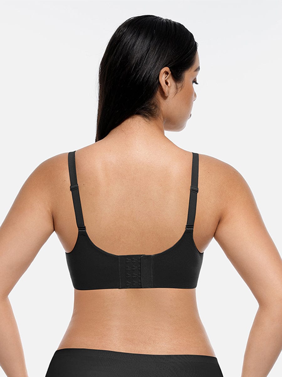 Soutien-gorge push-up demi-bonnet sans armatures