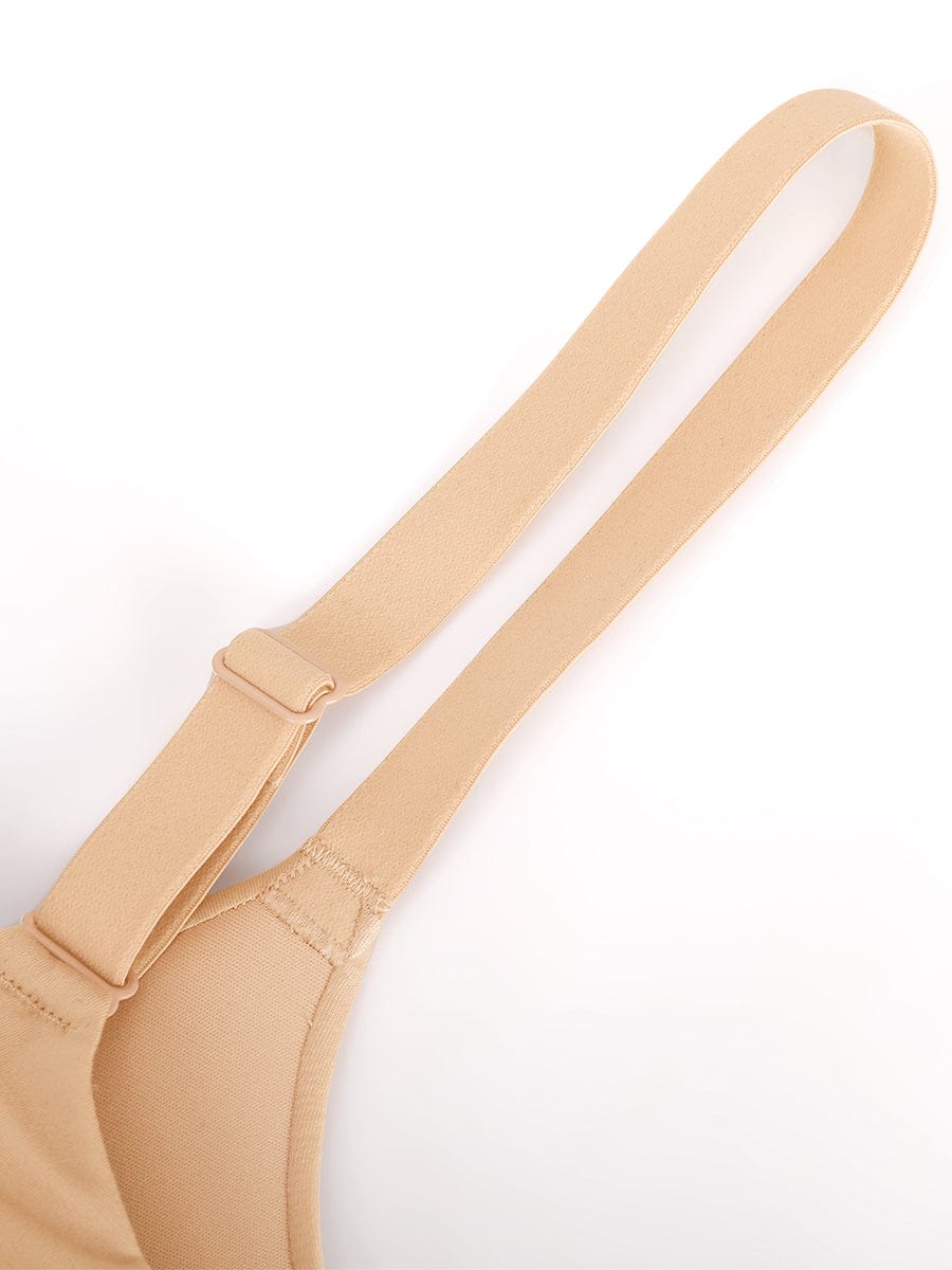 Soutien-gorge push-up demi-bonnet sans armatures