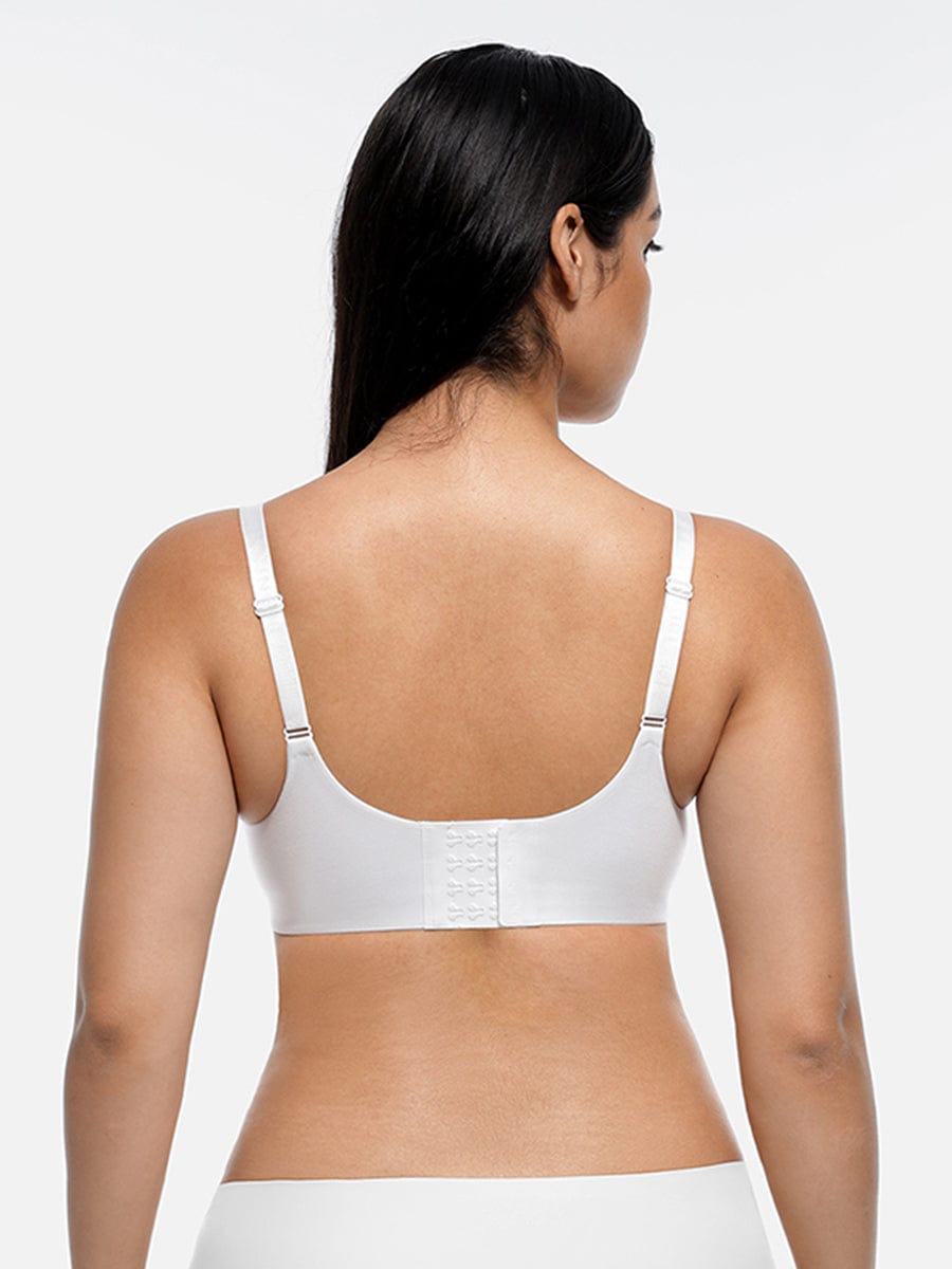 Soutien-gorge push-up demi-bonnet sans armatures