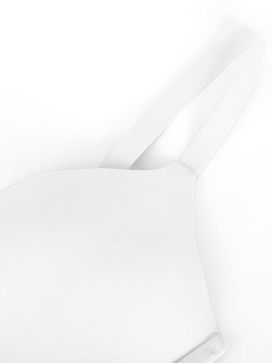 Soutien-gorge push-up demi-bonnet sans armatures