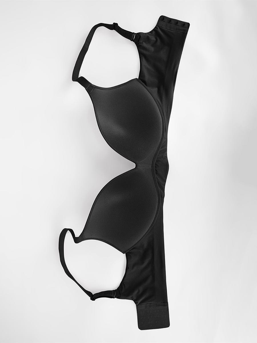 Soutien-gorge push-up demi-bonnet sans armatures
