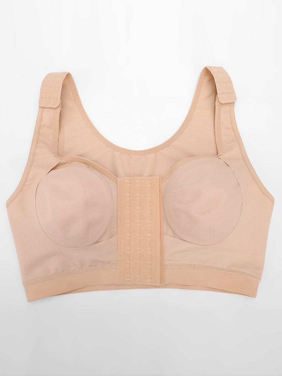 Soutien-gorge de maintien à fermeture frontale réglable