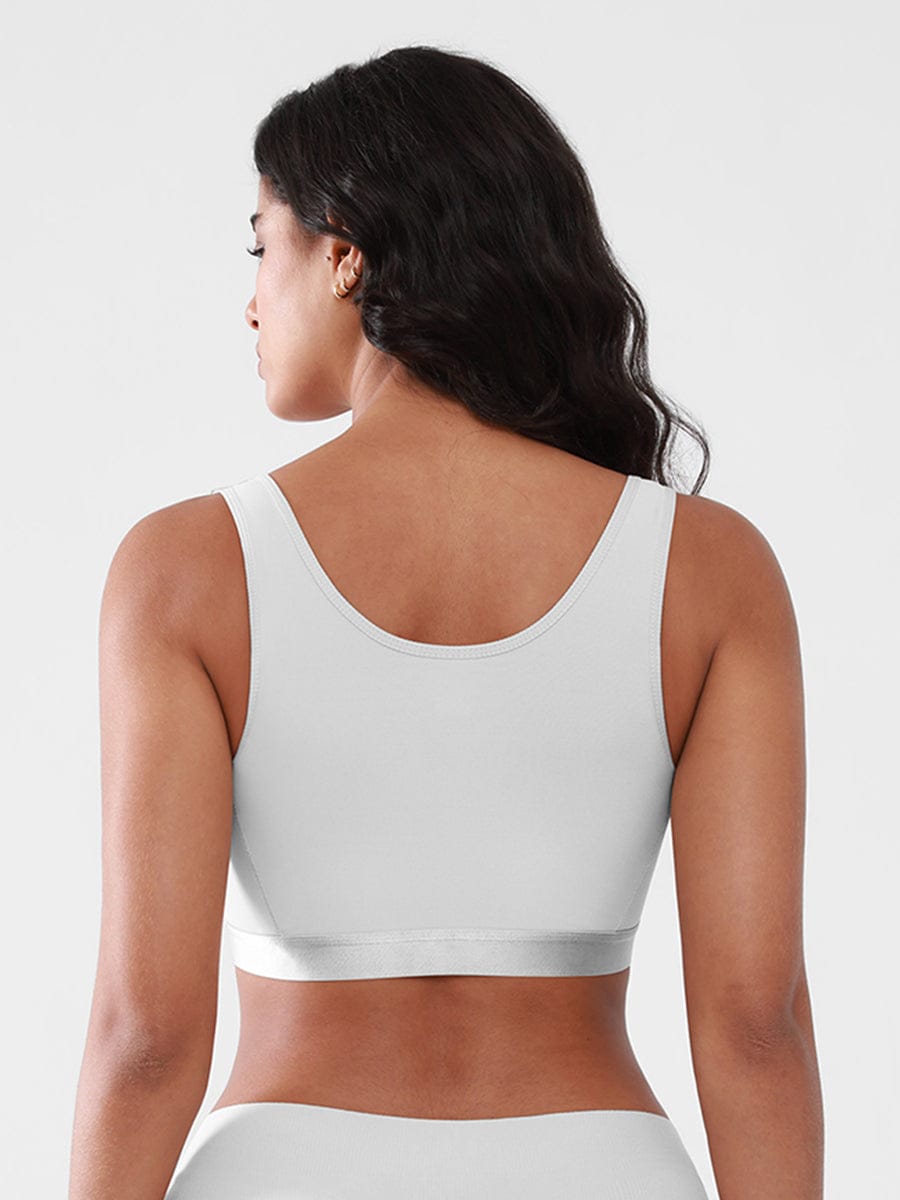 Soutien-gorge de maintien à fermeture frontale réglable