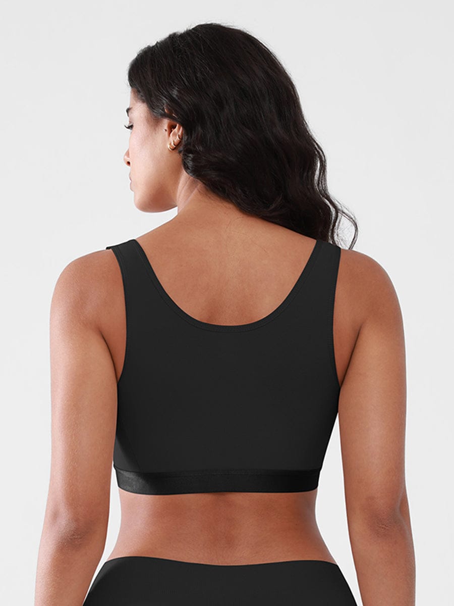 Soutien-gorge de maintien à fermeture frontale réglable