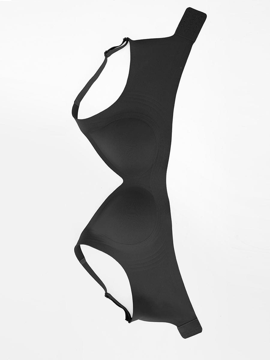 Soutien-gorge plongeant sans armatures à maintien gel