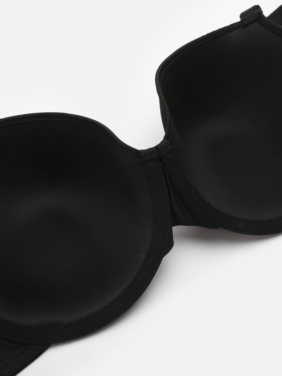 Soutien-gorge demi-bonnet à armatures et mousse mémoire