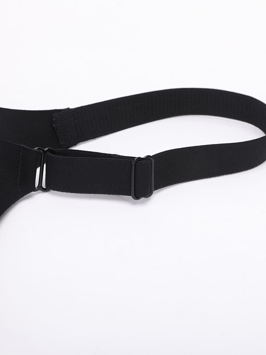 Soutien-gorge sans armatures à maintien gel pour poitrine généreuse