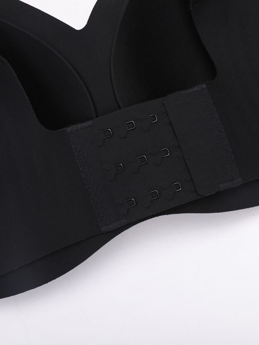 Soutien-gorge sans armatures à maintien gel pour poitrine généreuse