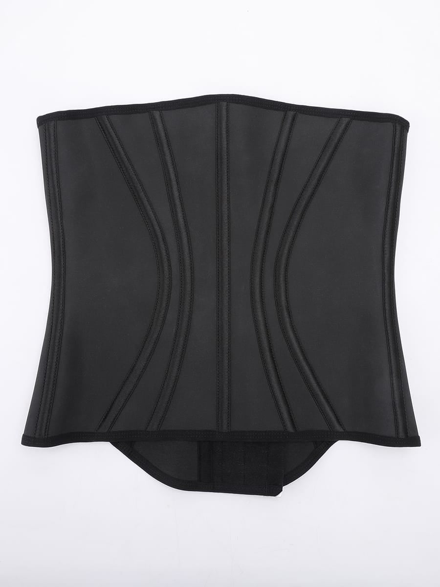 WSHb61011 — Ceinture gainante en latex coupe en S avec 11 baleines en acier