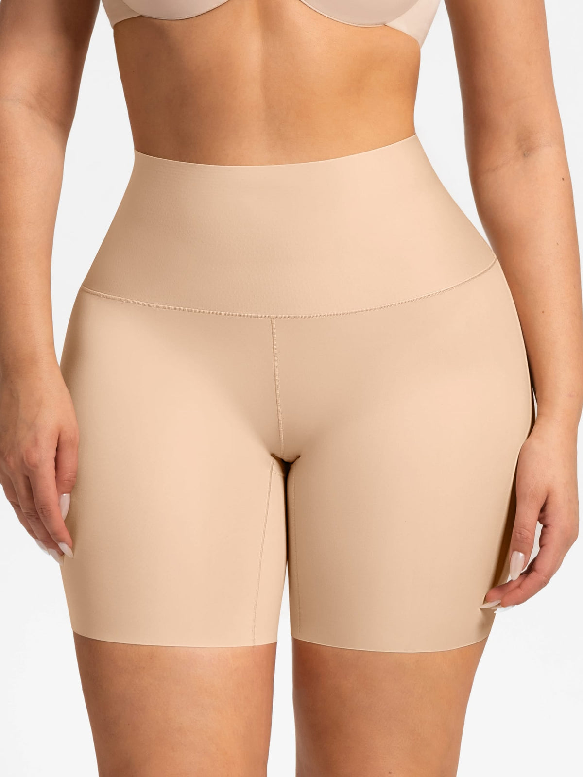 Stay-in-Place Tummy Control Shaping Shorts